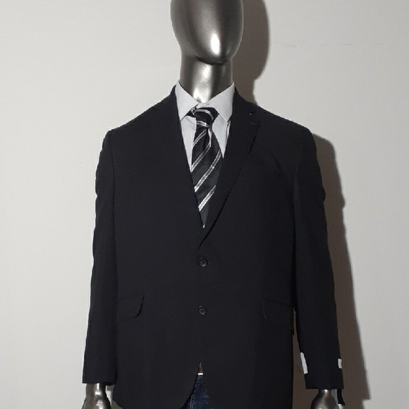 Kenneth Cole Reaction Suit Seperate Classic Black Men's Jacket - Various Sizes